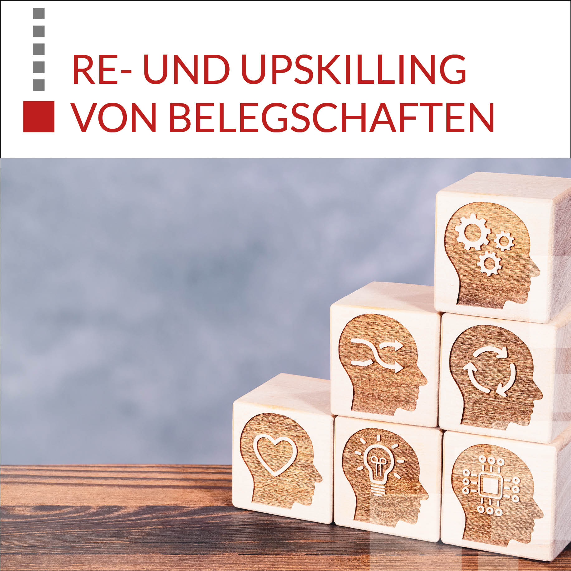 Flyer Netzwerk TRANSFORMOTIVE: Re- und Upskilling von Belegschaften