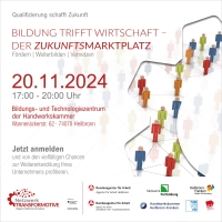 Bildung trifft Wirtschaft - der Zukunftsmarktplatz